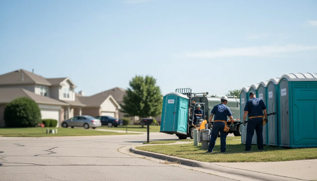 Porta Potty Rental in Saraland, AL near me